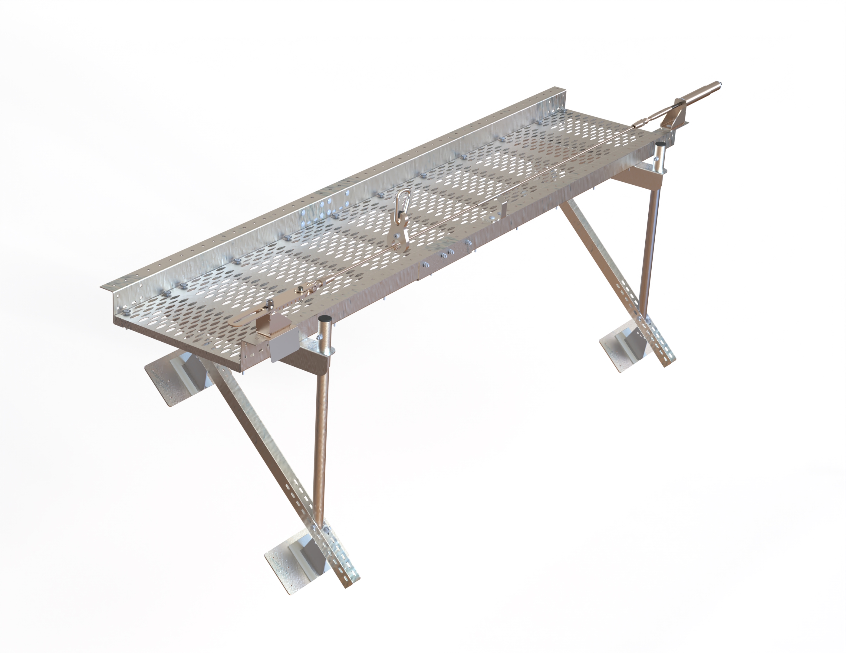 Produktbild - Artikel Wartungsweg 500 breit mit Seilsicherungssystem