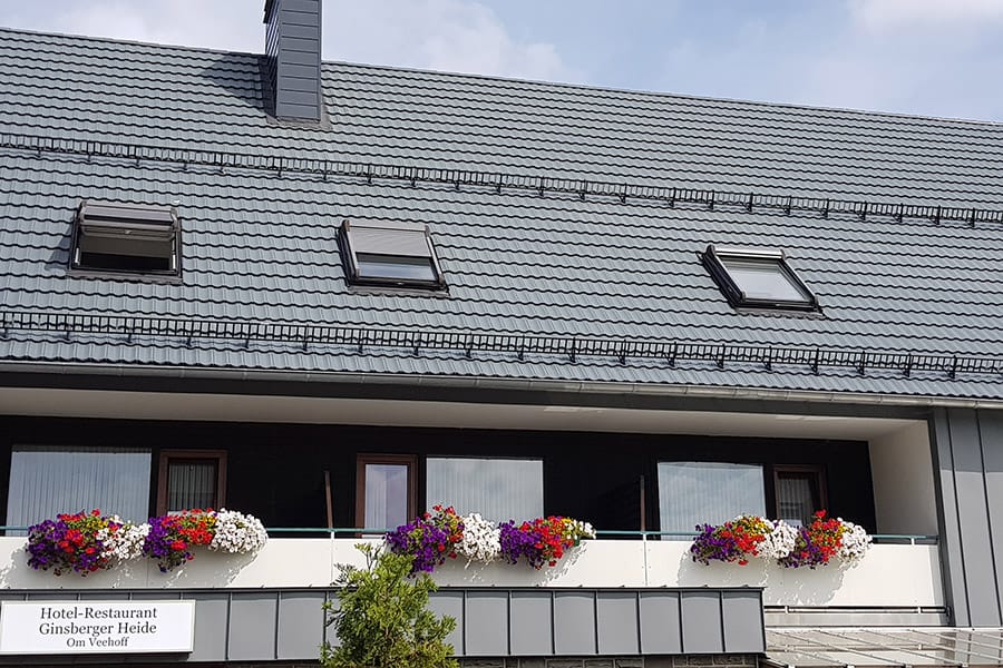 Zweireihige Schneefanggitter von Flender Flux